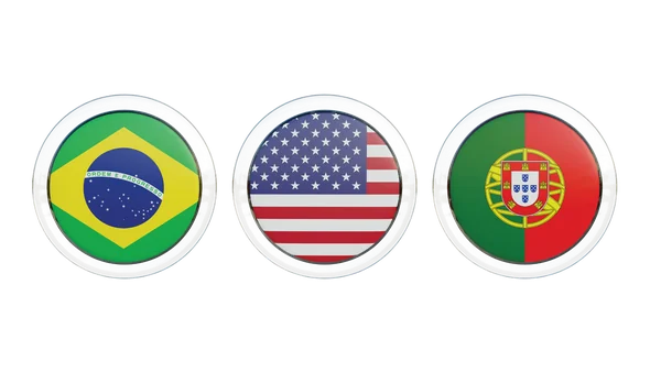 Atuação Brasil, Estados Unidos e Portugal